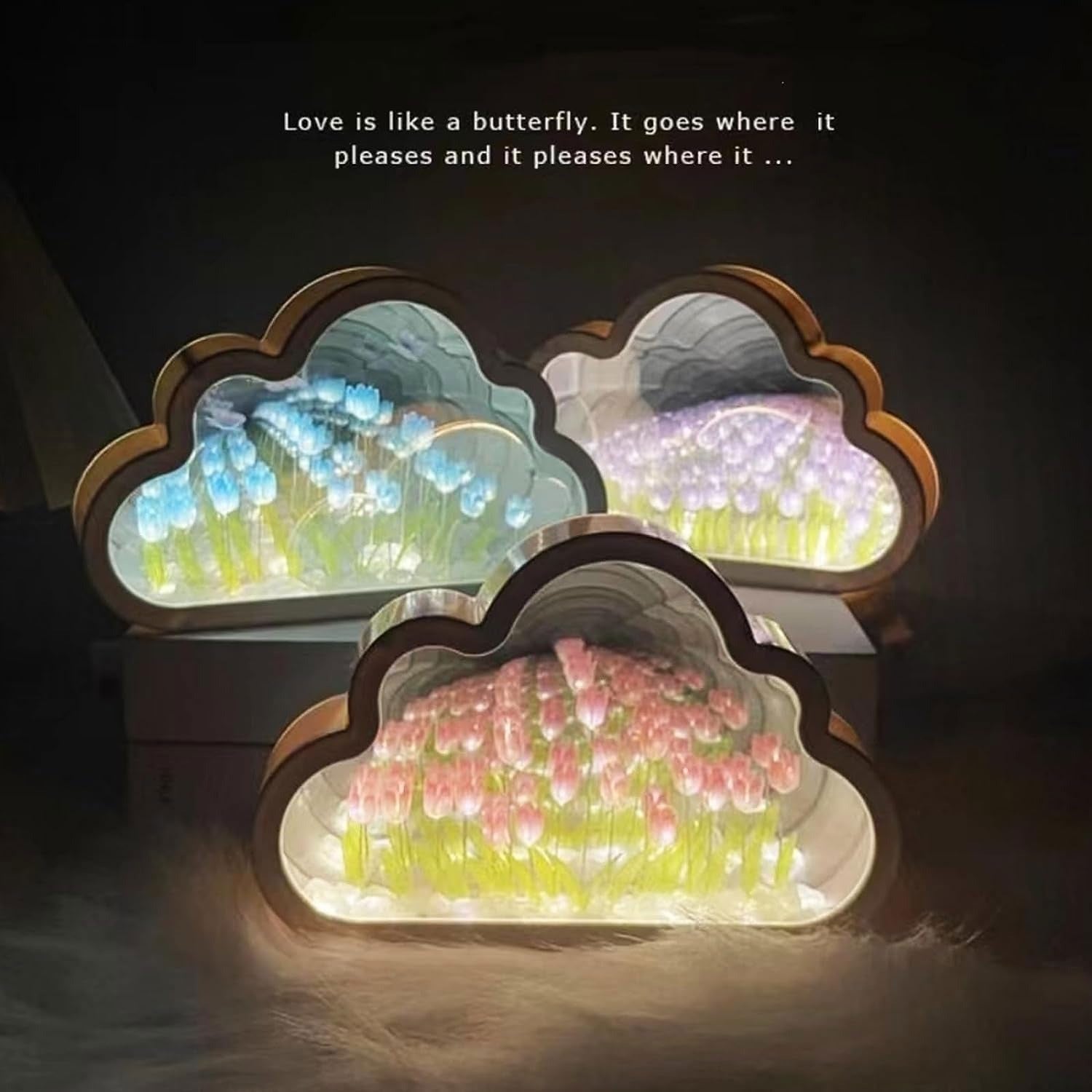 20 Tulip Flower Night Light