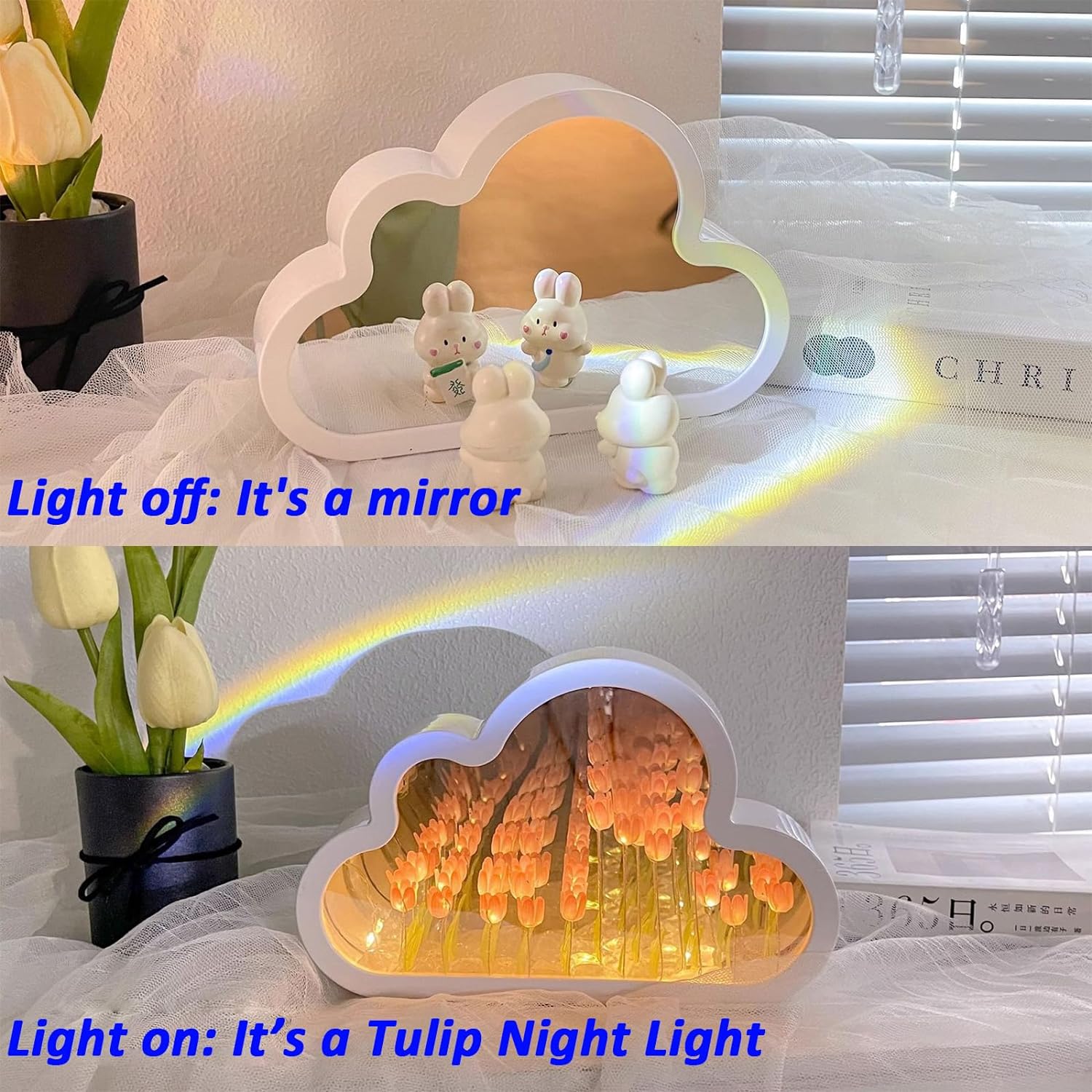 20 Tulip Flower Night Light