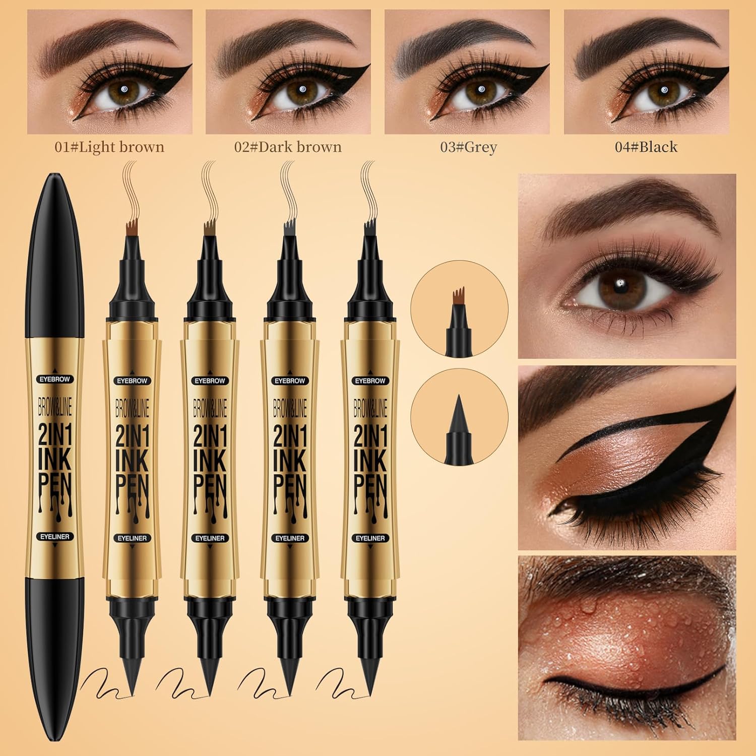 Magic 4-Tip Eyebrow Pencil